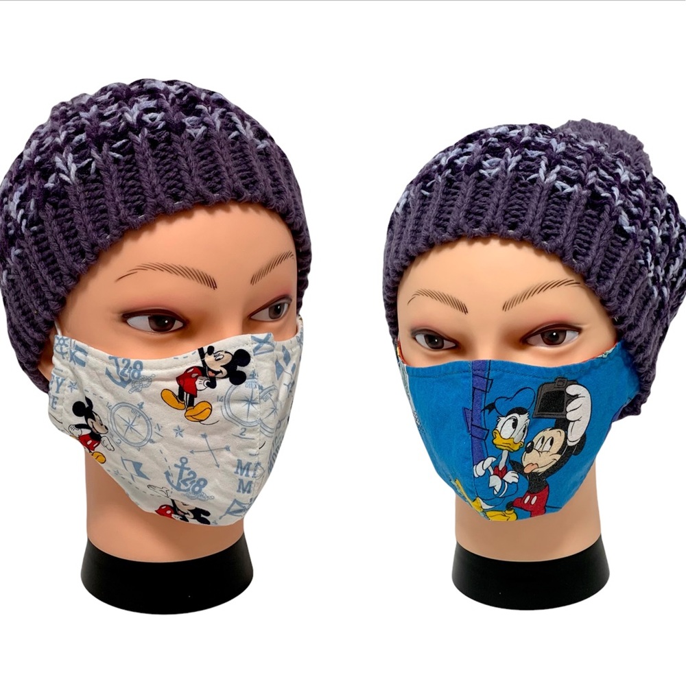 Washable & Reusable Reversible MICKEY MOUSE Mask - Picture 2 of 8